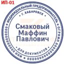 Макет для печати ИП 01