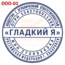 Макет для печати ООО 03